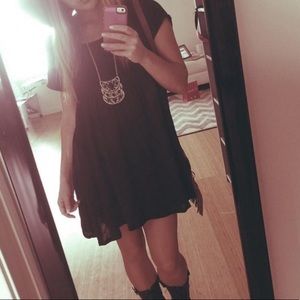 American Apparel baby doll dress, size xs/s, black